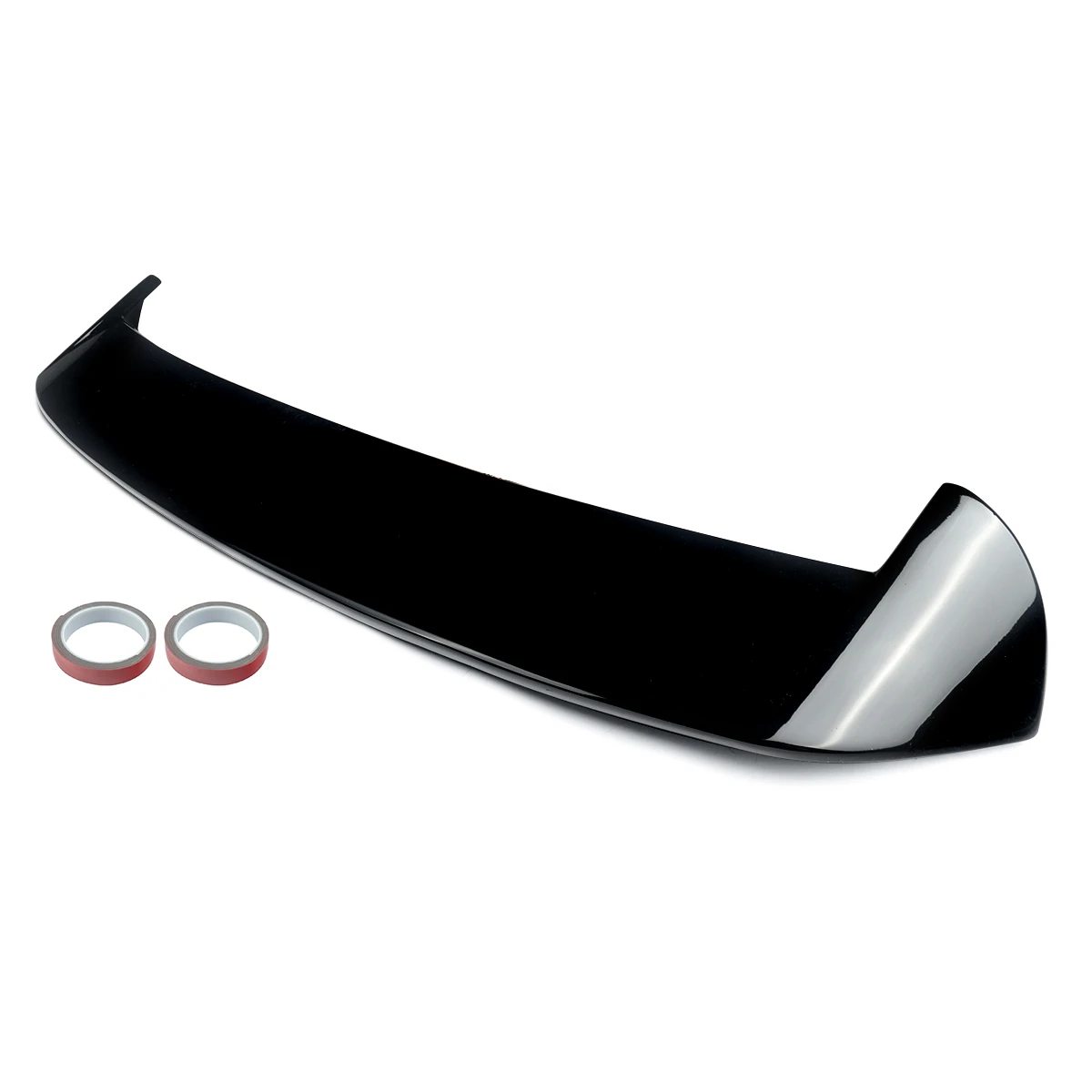 Dak spoiler glanzend zwart compatibel met 2017-2021 Seat IBIZA 5-deurs MK5 6F achterklep spoiler vleugels ABS bodykit Magickit