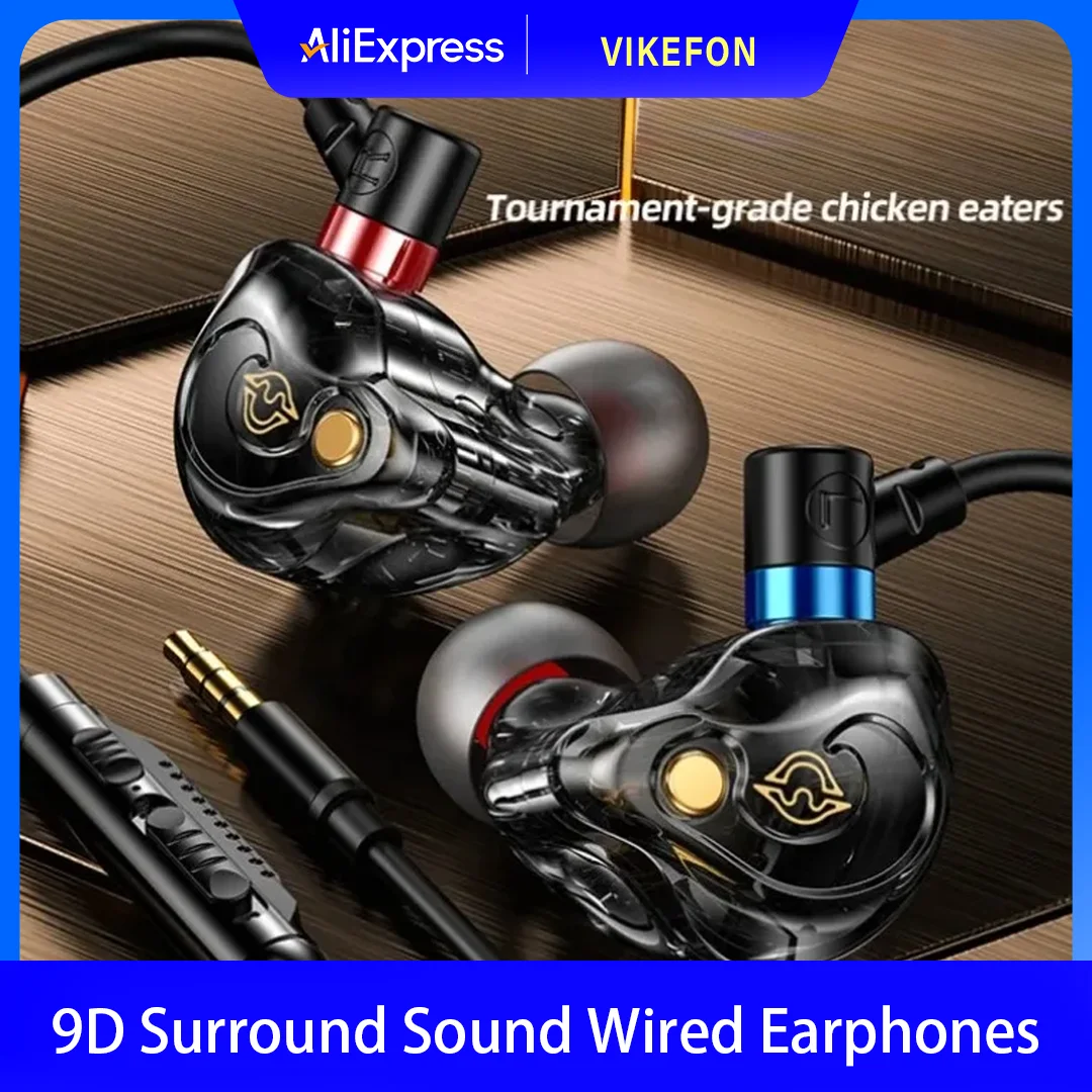 Portable Wired Game Headphones Noise Reduction Microphone 3.5MM Universal Jack Surround Stereo Music Headset For iPod iPhone PS4