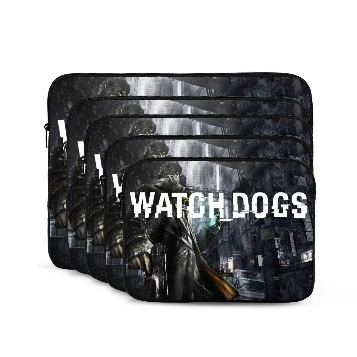 Watch Dogs Computer ipad Laptop Cover Case Laptop Sleeve Bag Portable Cover Fundas Pouch