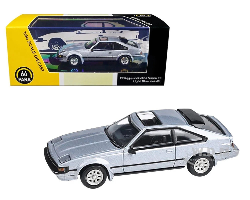 

NEW 1/64 Scale Celica Supra XX 1984 Light Down Diecast Alloy Toy Cars Simulation Model By Para6464 For Collection gift