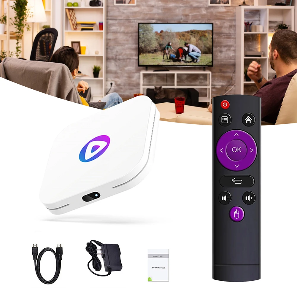 

Smarts TV Box Supports Voice Search Powerful Household Medias Player For Living Room Bedroom