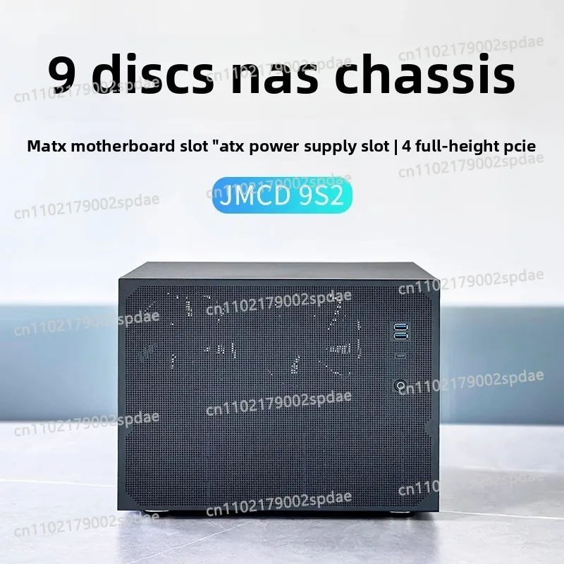 Suitable for NAS Chassis 8 Disk 9 Disk MATX Main Board ATX Power Supply Full Height PCIE Home Rack AIO Server Chassis