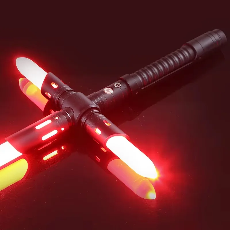 New 78-92cm Metal Cross Light Sword Pixel Color Changing App Laser Sword Luminous Toy Pixel Light Effect Luminous Sword Gift Toy