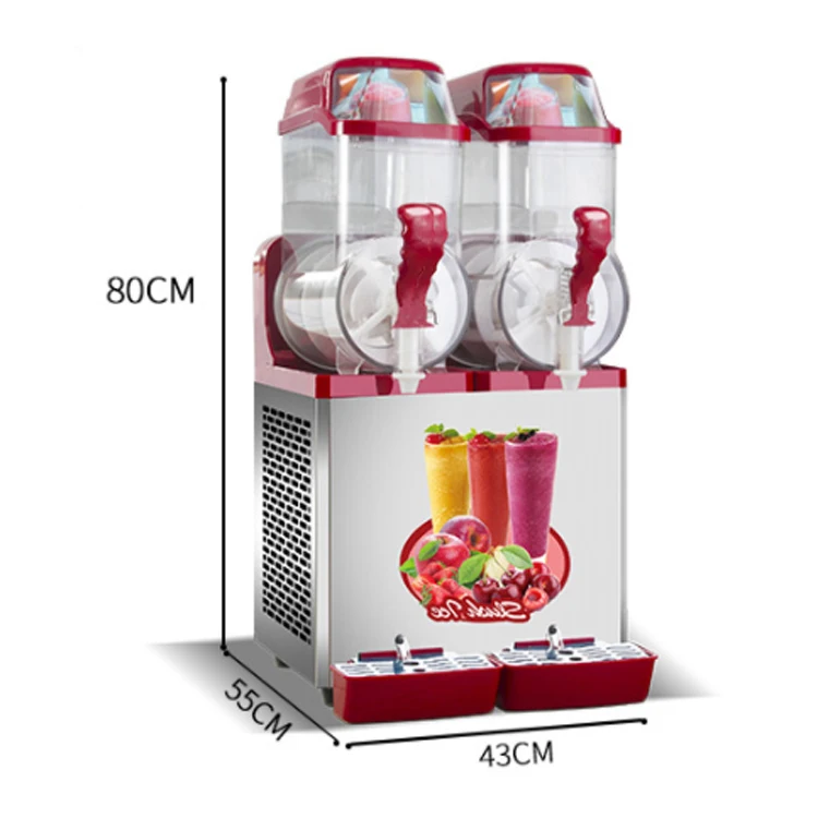 Frozen Drink Machine Commercial Bubble Tea Slush Slushy Making Machine Milk Shake Snow Melting Machine