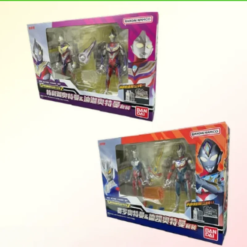 

Коллекционная фигурка Bandai Ultraman Tiga Trigger Deluxe с полной артикуляцией, набор для хобби и коллекционирования для взрослых.
