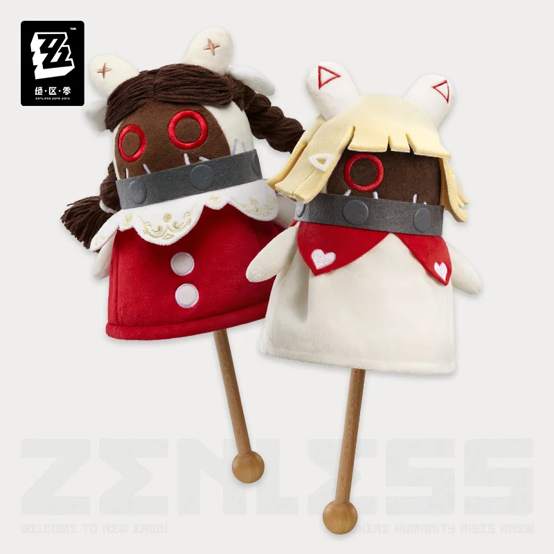 

Genuine Zenless Zone Zero Zzz Eridu Alexandrina Sebastiane Rina Bang Bamboo Massage Hammer Action Toy Figure Collectible