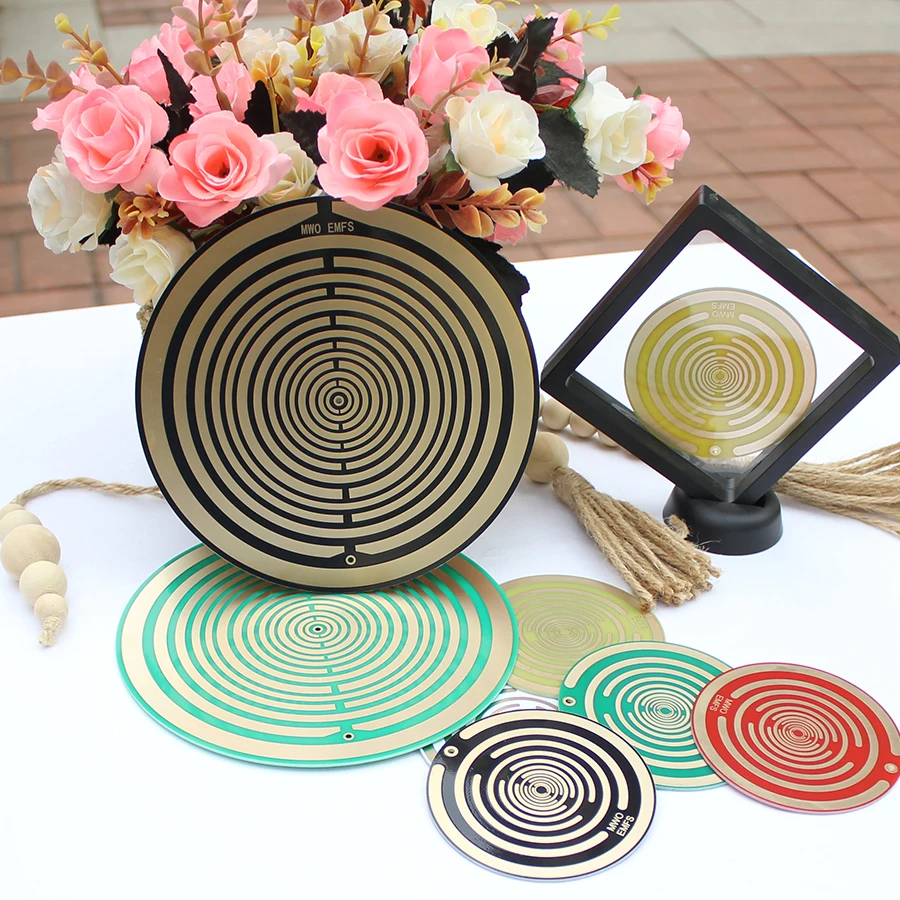 5 قطعة قرص MWO Love Lakhovsky ضعها في حقيبة الظهر الخاصة بك أو على مكتبنا يساعد على استعادة زخارف القرص المستقطب للجسم