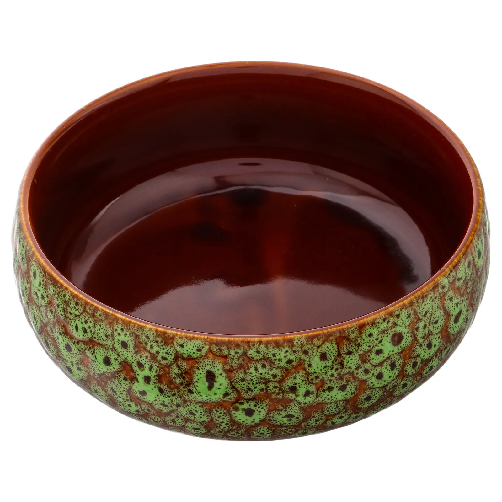 Large Ceramic Hydroponic Planter Bowl for Water Lilies Narcissus No Drainage Hole Artistic Kiln Glaze Finish Indoor Decorative