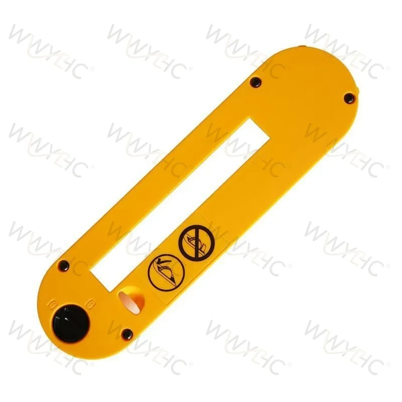 

10 Inch Portable Table Saw Throat Plate Fit for Woodworking Cutting Protective Replacement Tools