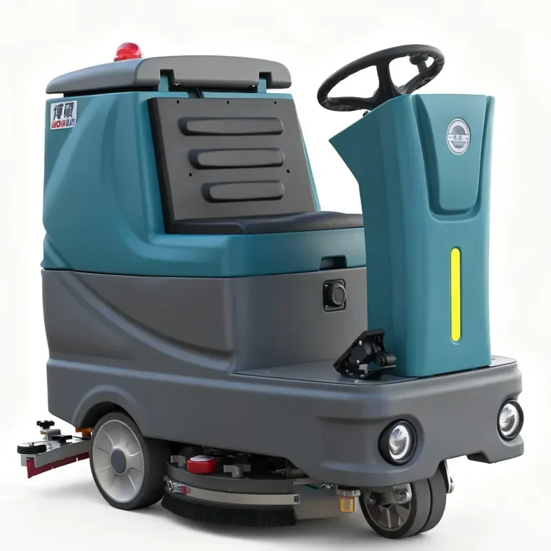 Innovative Electric High Pressure Floor Scrubber 3500/h Efficiency 90L/100L Tanks New Design Sweeper for Efficient Cleaning