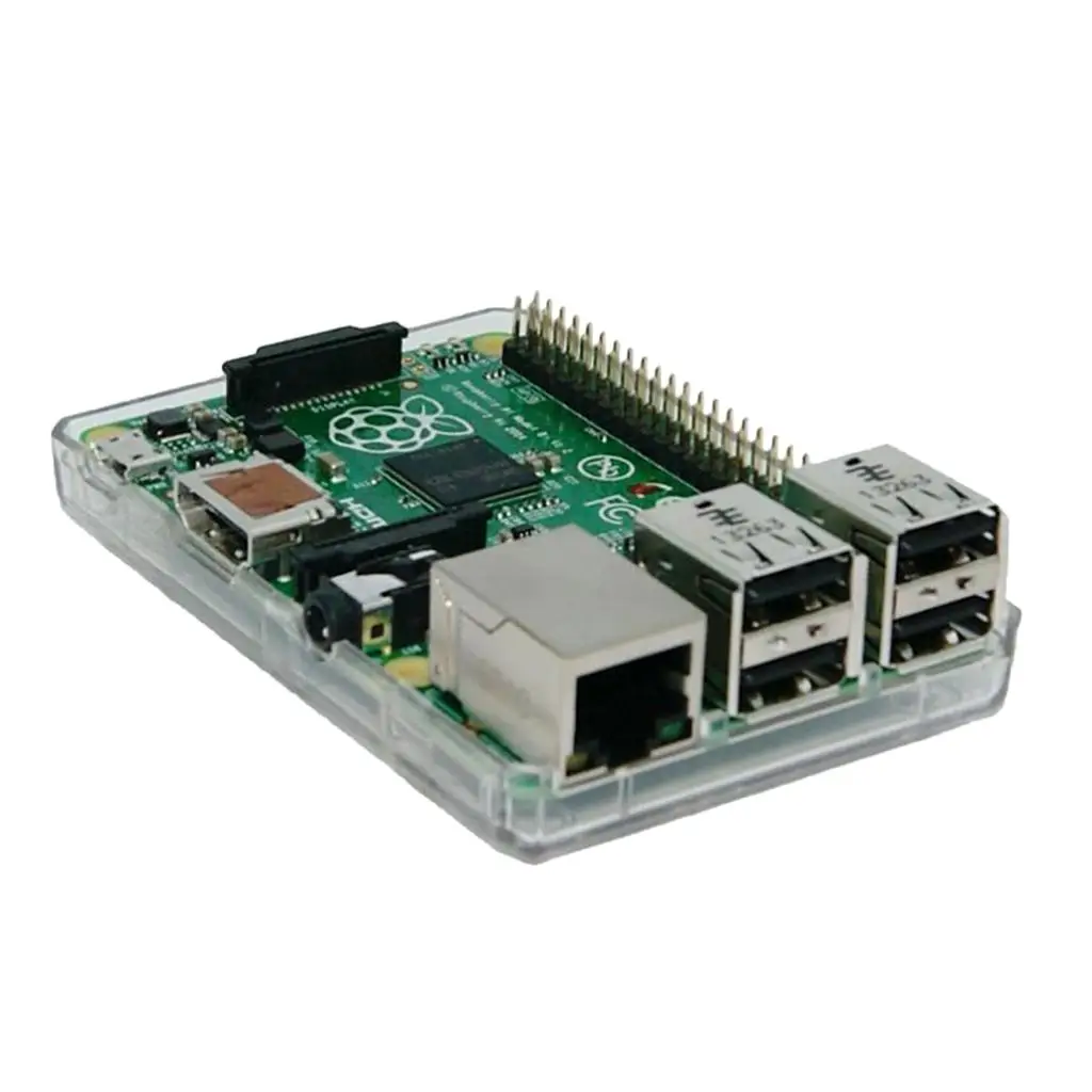 ABS Plastic Mini Tablet Protector Case Convection Cooling Shell Enclosure for Raspberry Pi