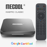 2025 MECOOL KM9 PRO 2G 16G Smart TV Box Android 10 Google Certified 4K Amlogic S905X2  Youtube Playstore Show box Online movies