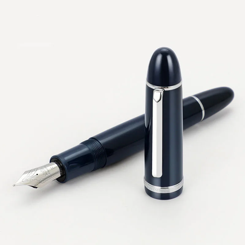 High Quality JinHao X159 Fountain Pen Acrylic Ink Pen Spin Converter Filler EF F Nib Business Stationery Office School Supplies