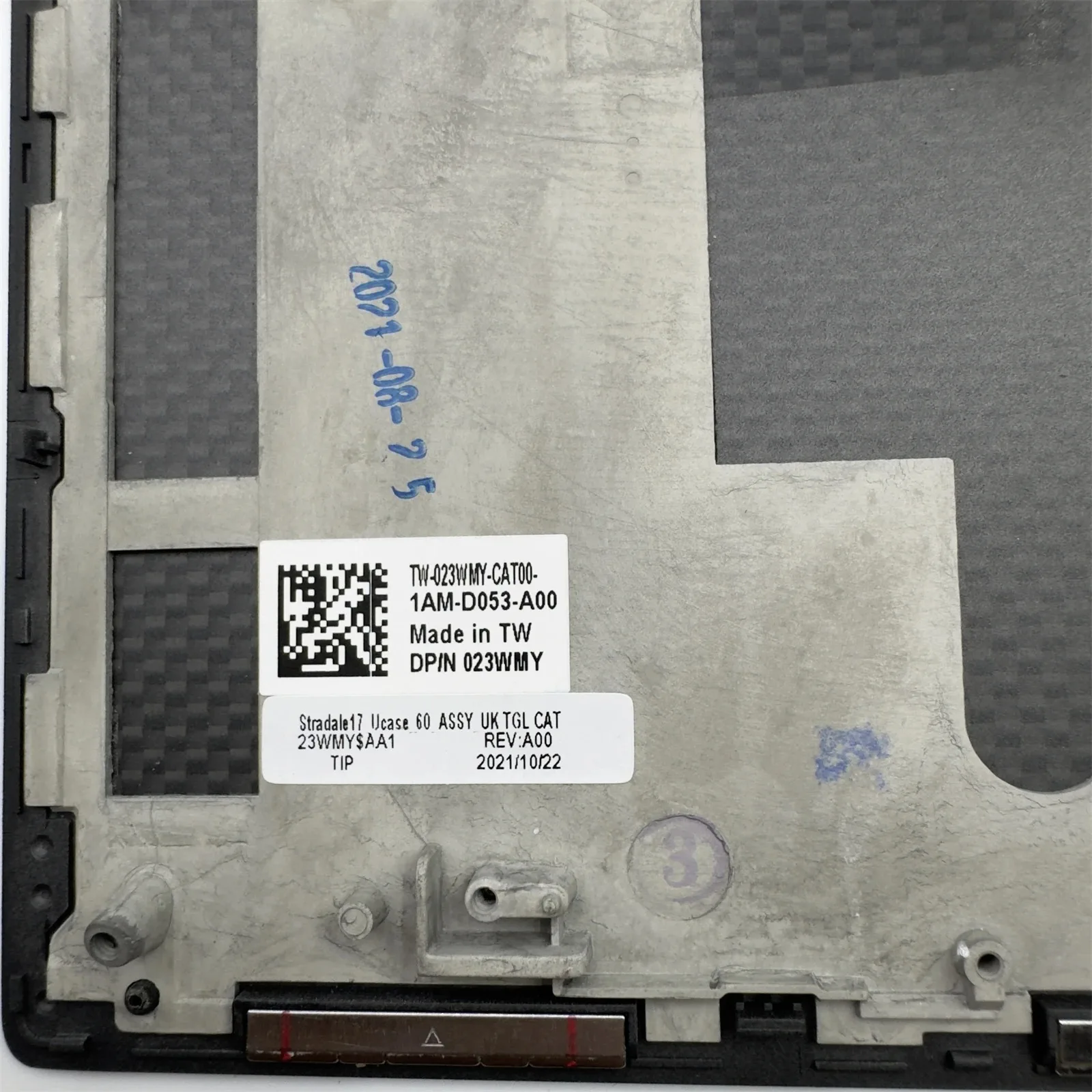 الأصلي لديل XPS 9700 9710 Percision 5750 5760 Palmrest حافظة المملكة المتحدة غطاء لوحة المفاتيح الكمبيوتر المحمول العلوي أسود 023WMY 23WMY