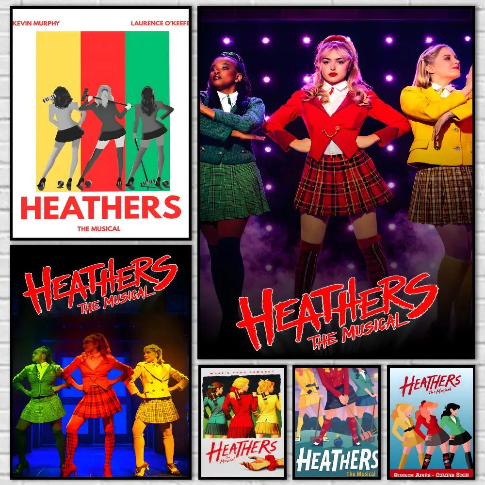 Classic Teenage Musical H-Heathers Poster Durable HD PVC Wall Art - Waterproof Dustproof Easy Install For Home Cafe
