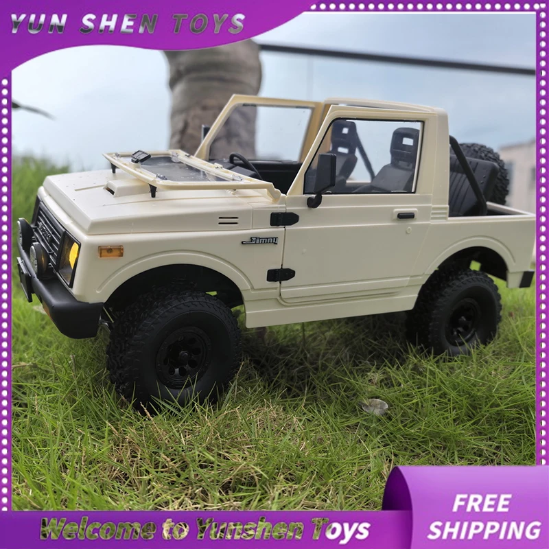 

Wpl C74-1 1/10 Full Scale Jimny 4wd Climbing Simulation Climbing Remote Control Off Road Vehicle Open Top Edition Children'S Toy