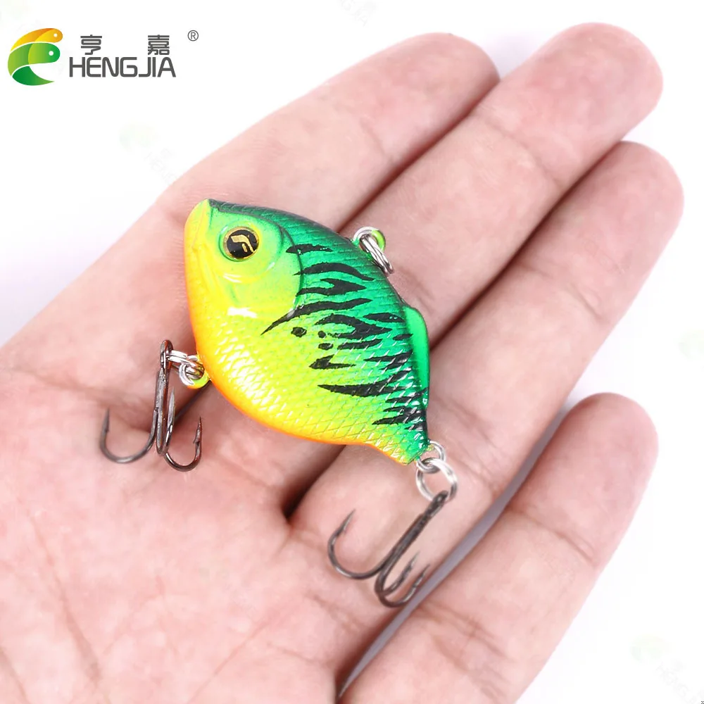 Lightning VIB Bronzing Bionic Tilapia Full-swimming Layer Quivering Lure Plastic Vibrating Swinging Death Temptation Metal Jig