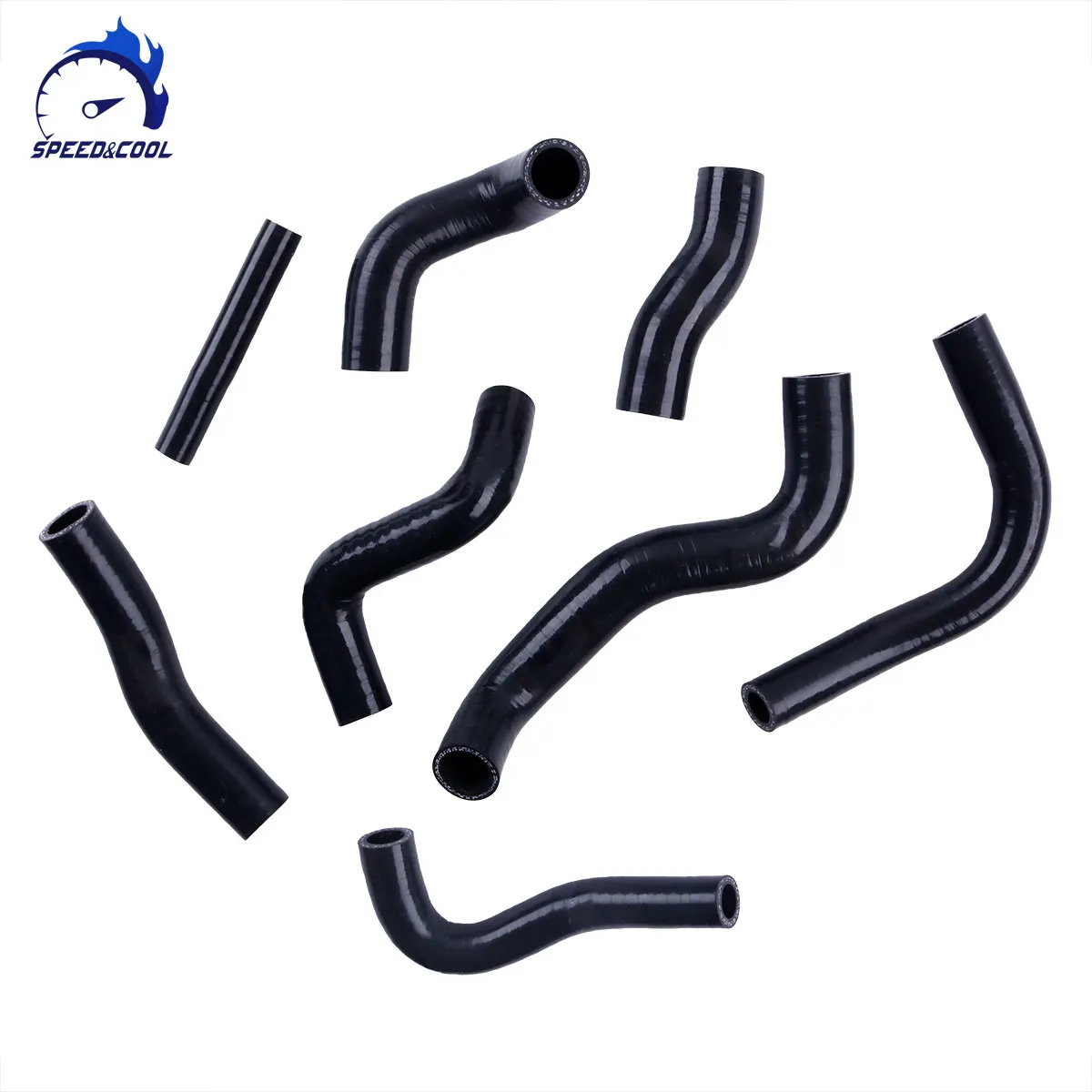 

For Yamaha TRI-Z 250 YTZ250 1985-1986 3 WHEELER Motorcycle Silicone Radiator Coolant Hose Kit