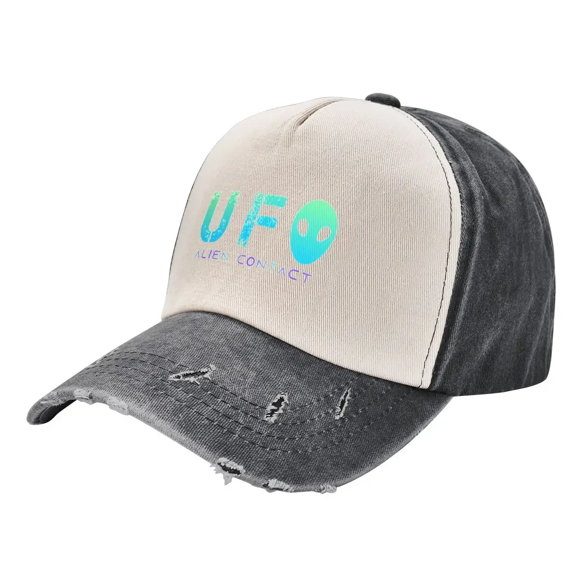 

ALIEN CONTACT UFO OVNI Baseball Cap sun hat New In Hat cute Trucker Hat For Man Women's