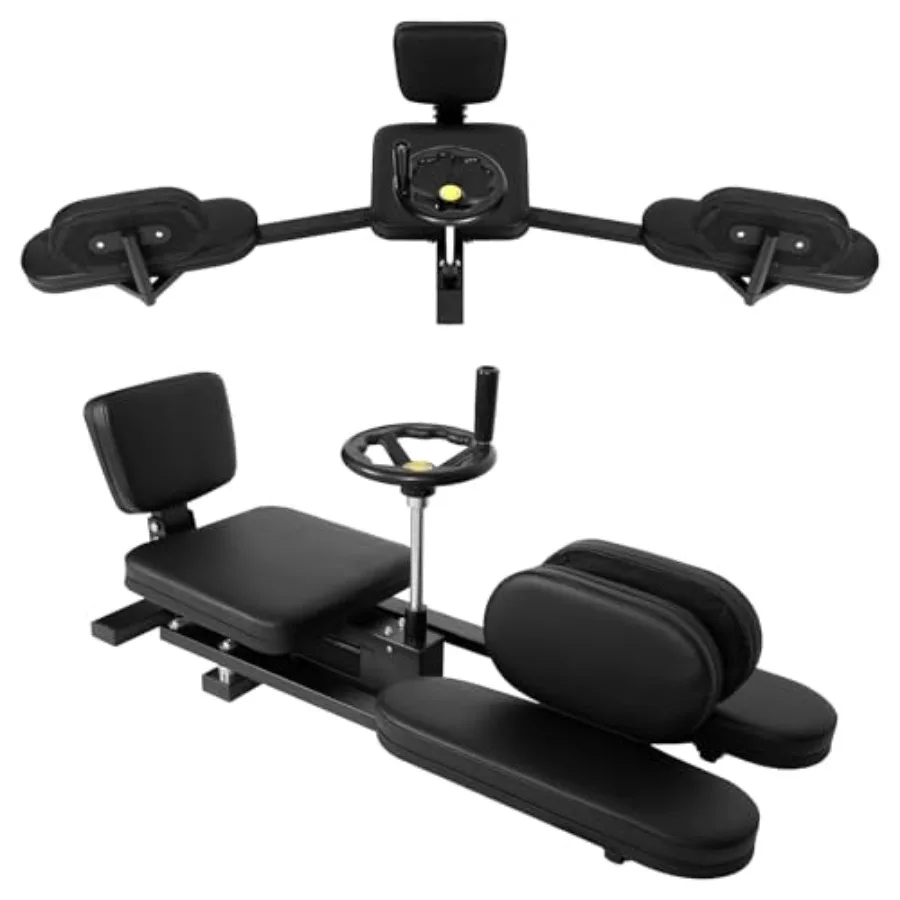 

Тренажер для растяжки бедер 240 Hip Stretcher, выдерживающий нагрузку до 400 фунтов, с бесшумными колесами, 38,6 Ш × 15 Г × 16,5 В дюймов, для балета, черлидинга, танцев и фитнеса.