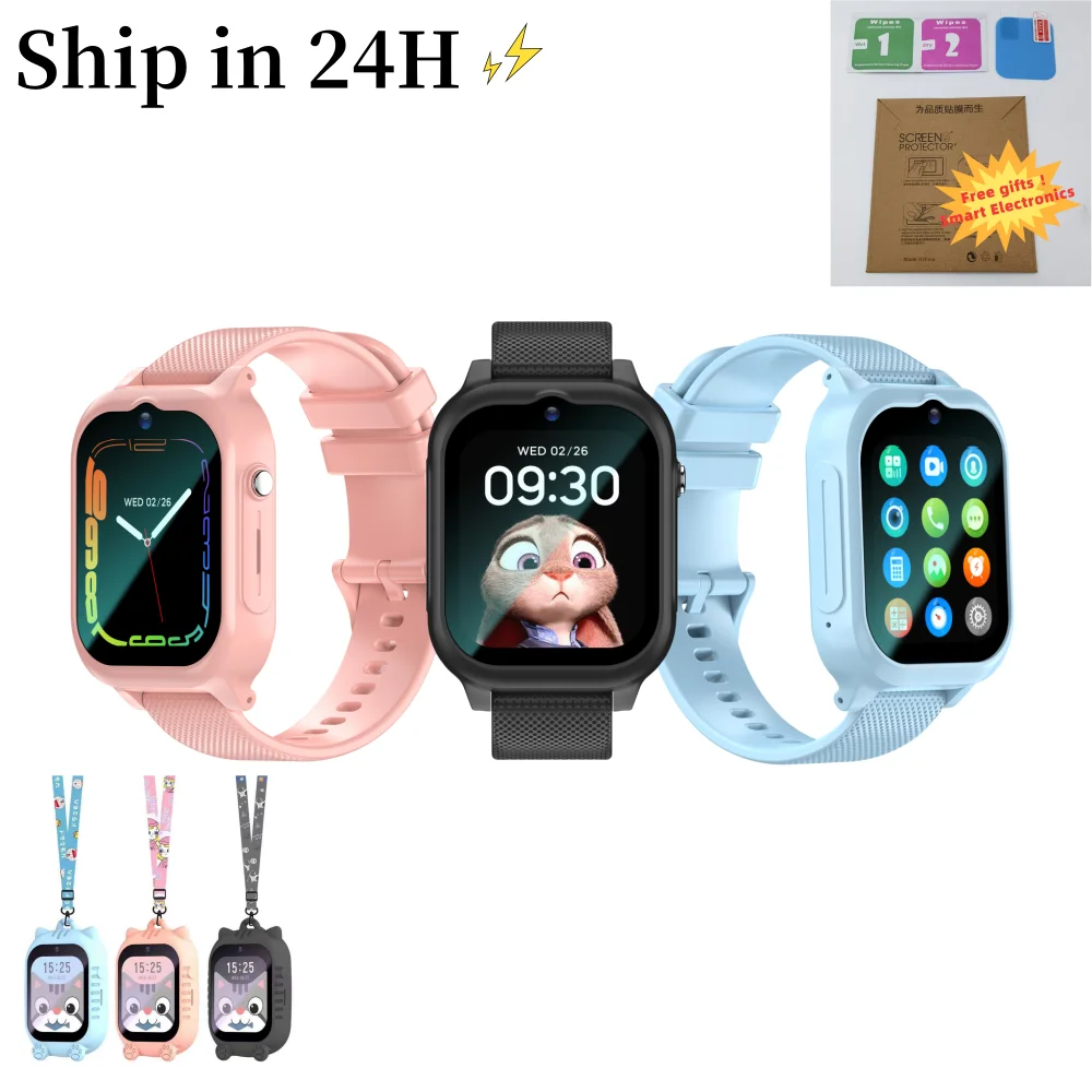 

K26 Kids Smart Watch for Children GPS Positioning 4G Sim Card SOS Phone Call Waterproof Voice Video Monitoring 5Days HD Camera