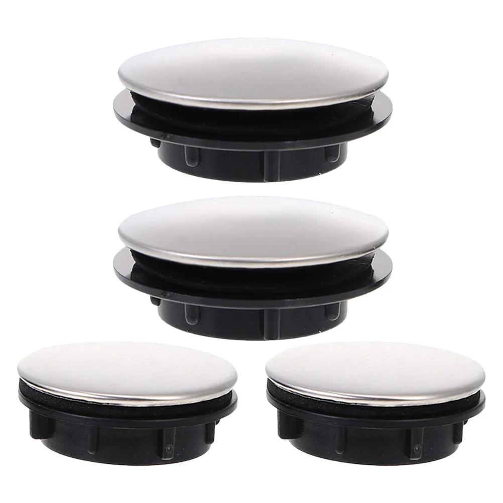 4 عبوات من أغطية الحوض للثقوب غير المستخدمة كونترتوب غطاء فتحة الحوض غطاء صنبور المطبخ سدادة مانعة للتسرب #6
