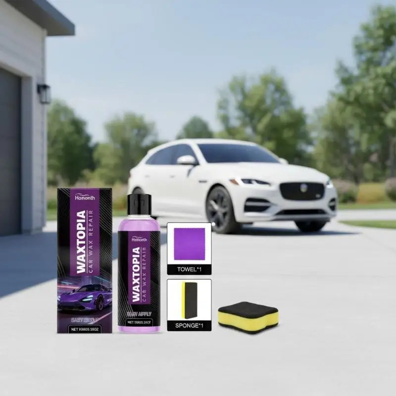 Auto Paint Cleaner Kit Multi Purpose  Remover Maintains Gloss for Daily Car Owners Exterior Care