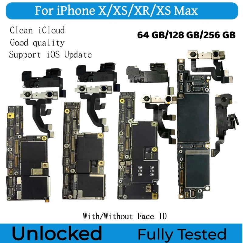 carte-mere-deverrouillee-pour-iphone-xr-xs-livraison-propre-support-icloud-mise-a-jour-pour-iphone-x-xs-max-avec-sans-identification-faciale-carte-mere