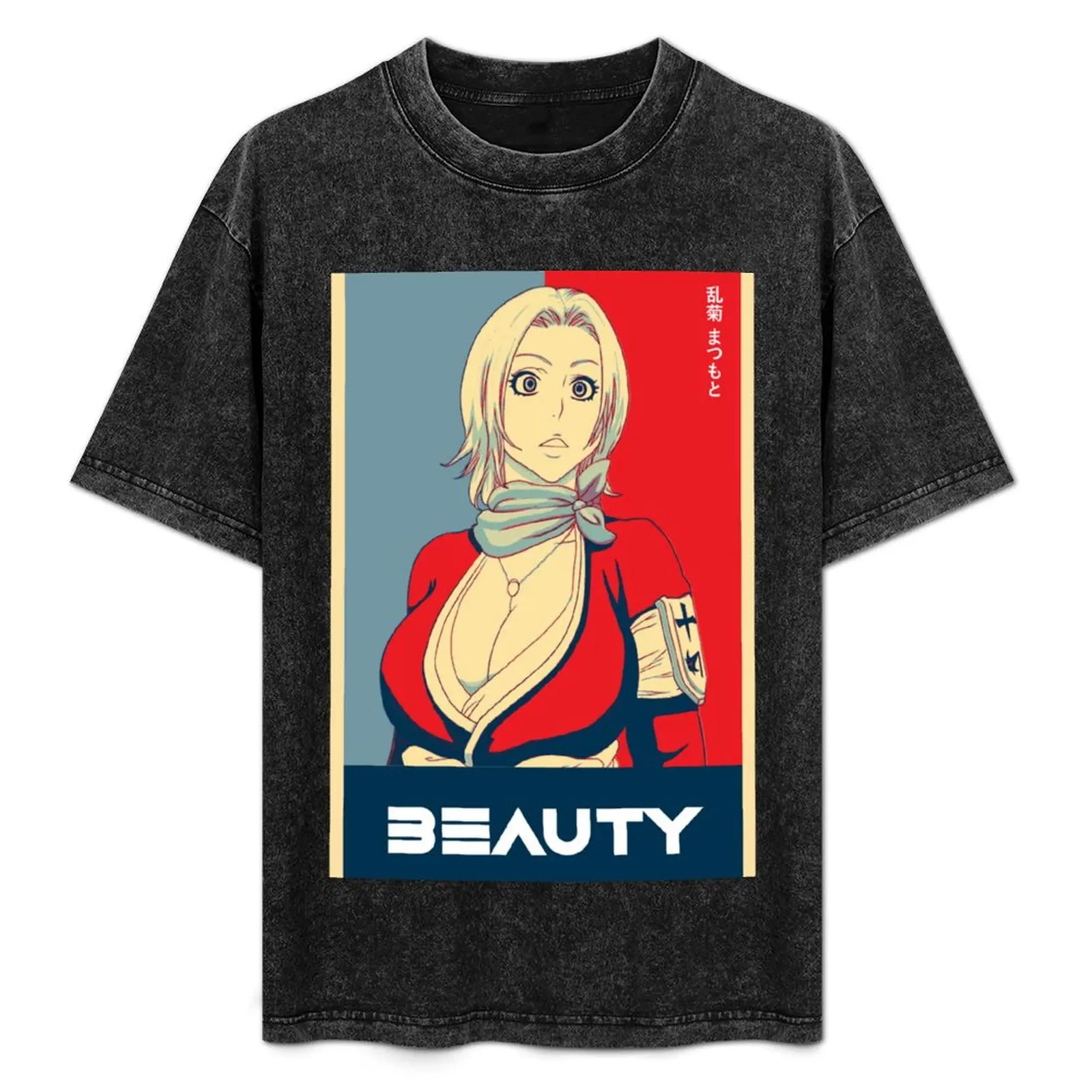 

Rangiku Matsumoto bleach T-Shirt Big Size Loose Fit Tee Shirt