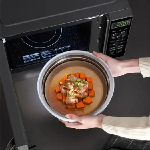 

Микроволновая печь, паровая печь, встроенная бытовая многофункциональная умная плоская маленькая световолновая печь, подлинная 201B