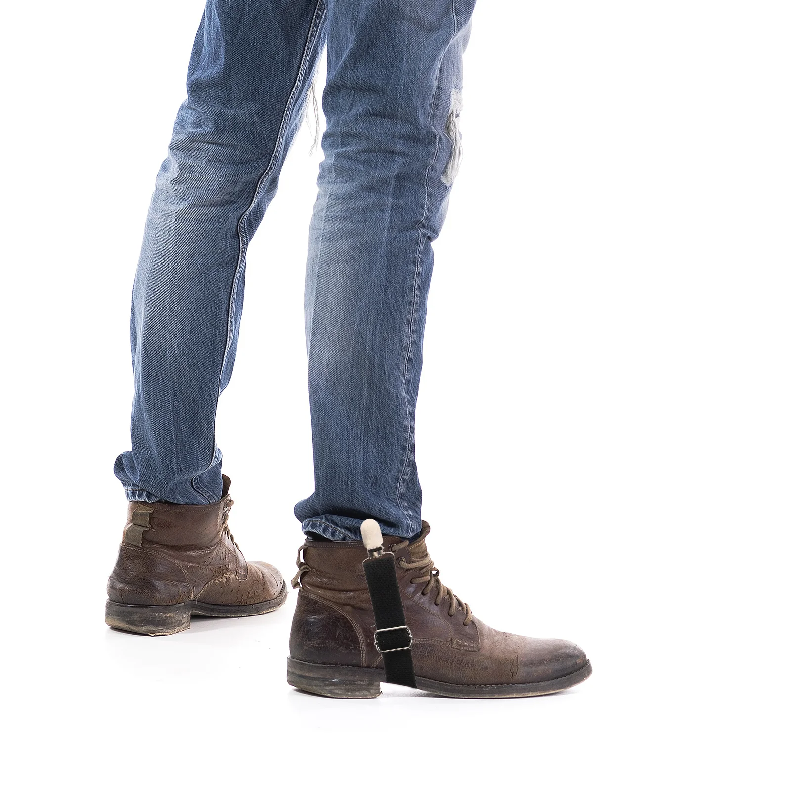 

1 пара регулируемых клипс для брюк на мотоцикл, фиксаторы для джинсов, простыней, чехлов для матрасов, ветрозащитные