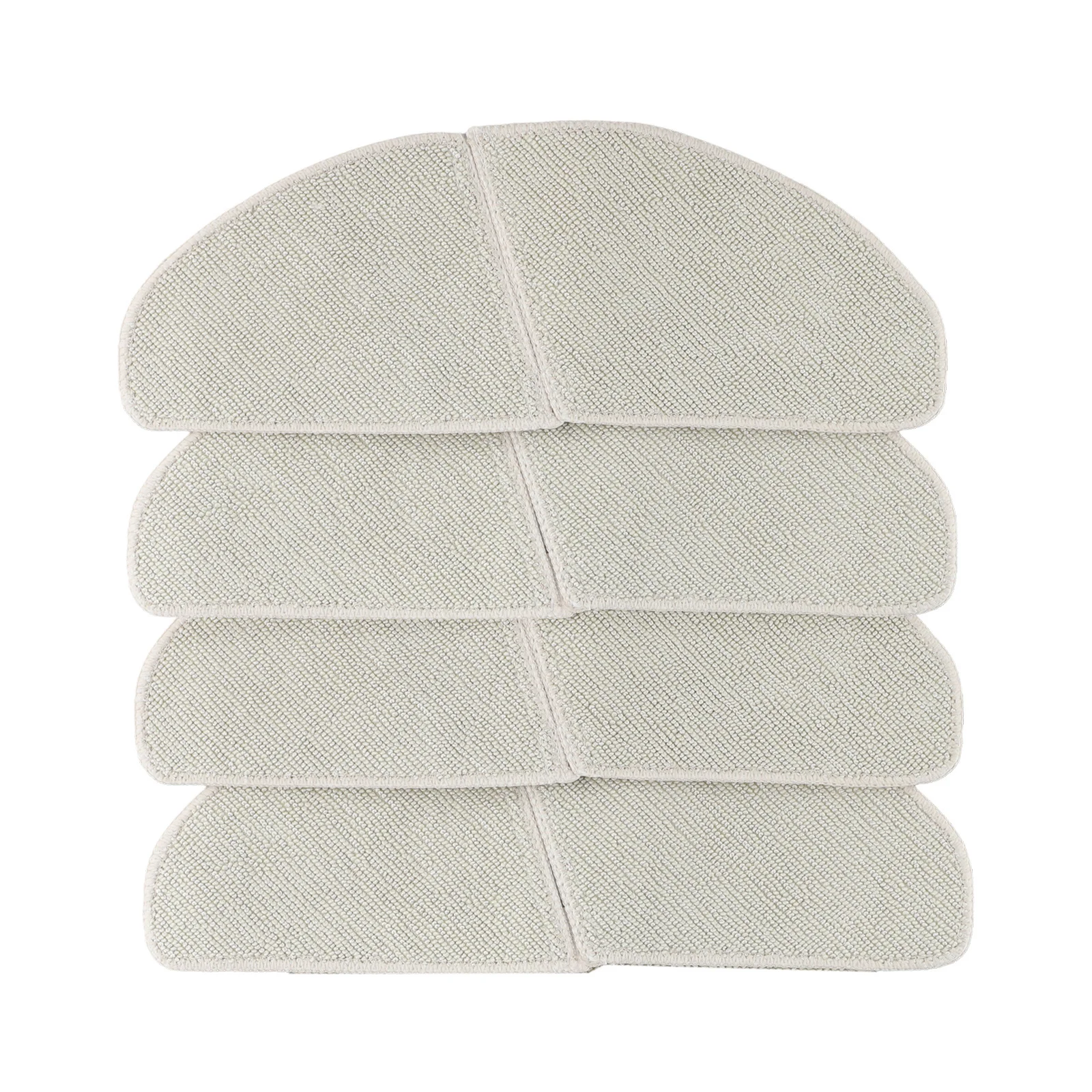 Vacuum Cleaner Accessories Mop Rag Mop Clothes For CLIEN T24 For ThinkAir RV50 Pro Sweeper Accessories 4/10pcs
