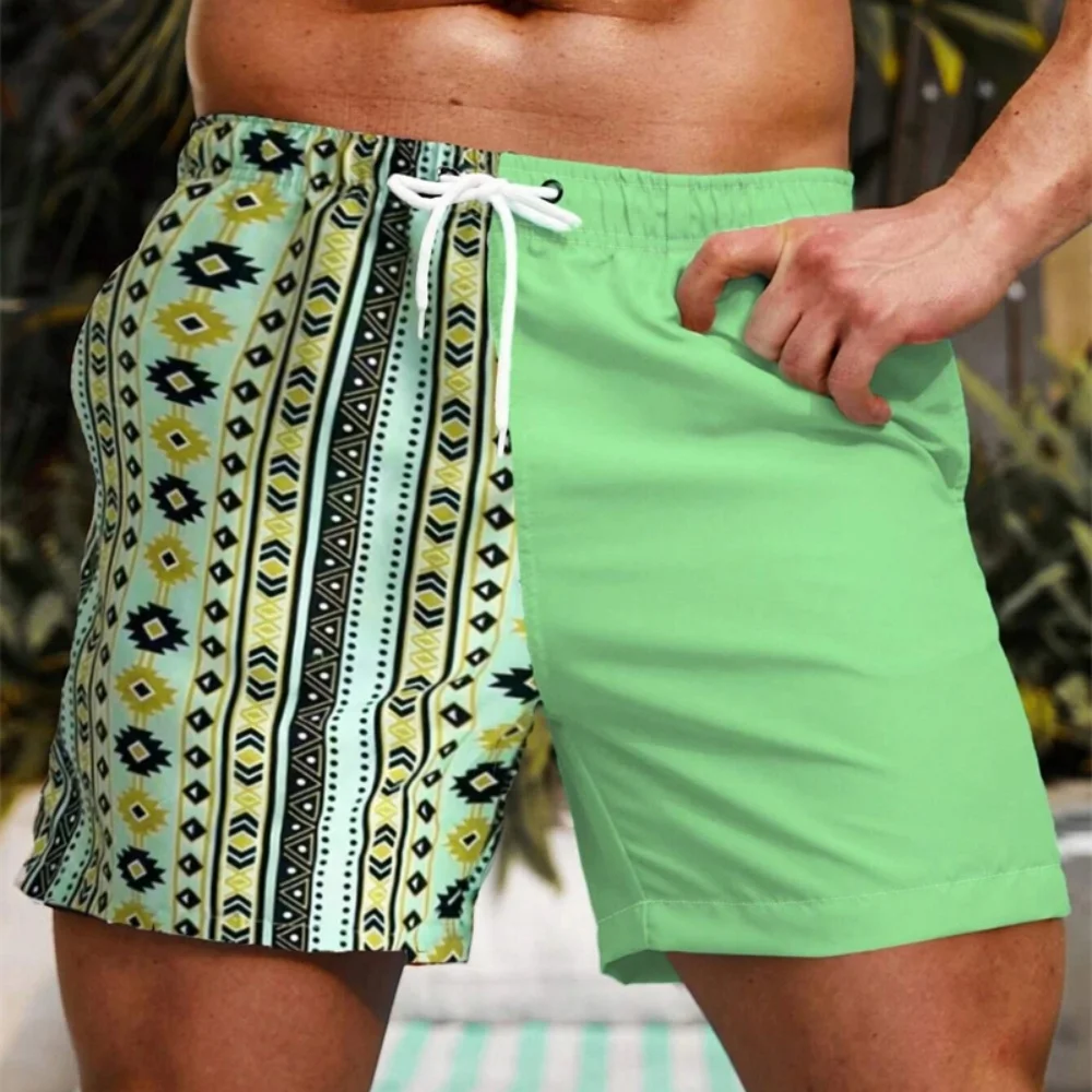 

Summer Hawaiian Vacation Party Casual Beach Shorts Men's 3D Motorcycle Shorts Woman Kid Comfortable Quick Dry Swimming Trunks