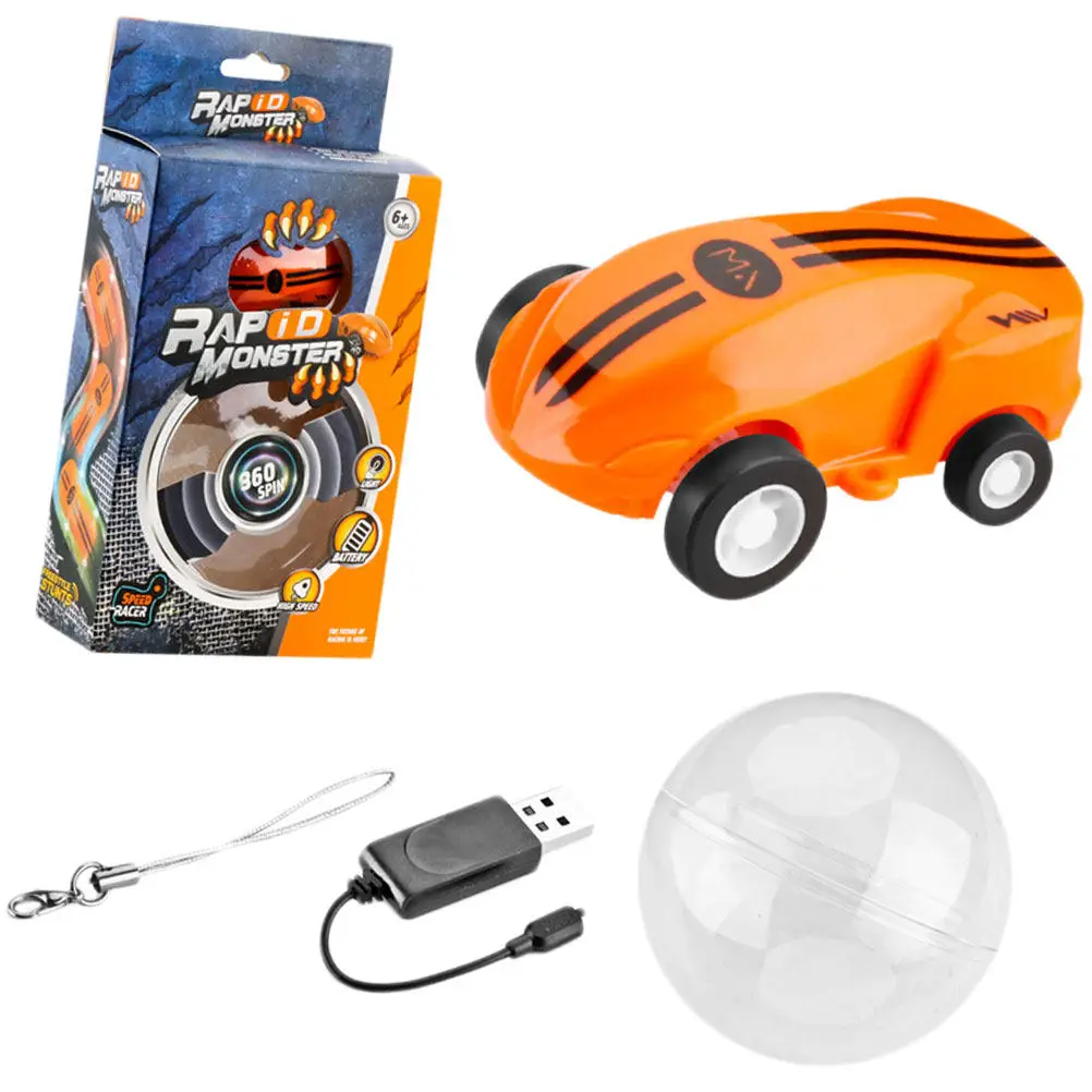 

360 Degree Racing Stunt Car High Speed Mini USB Charging Lightweight Compact Cute for Kids Boys Handheld Remote Control Portable