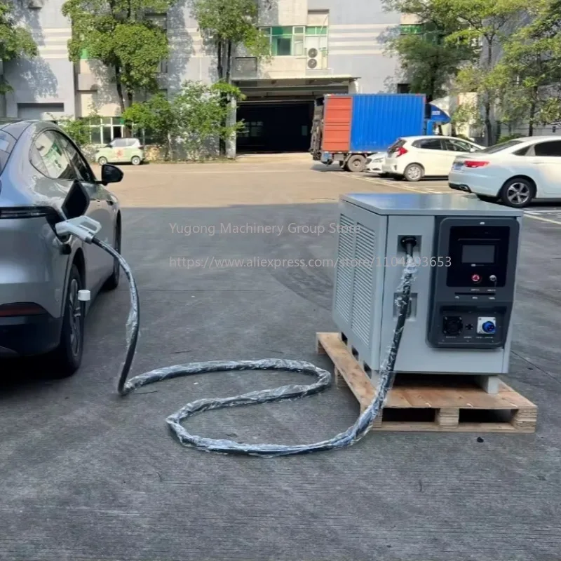2026 New High-Speed DC 30KWh 30KW Electric Car Fast EV Charger CCS IP54 7-inch Display Floor-Mounted Station