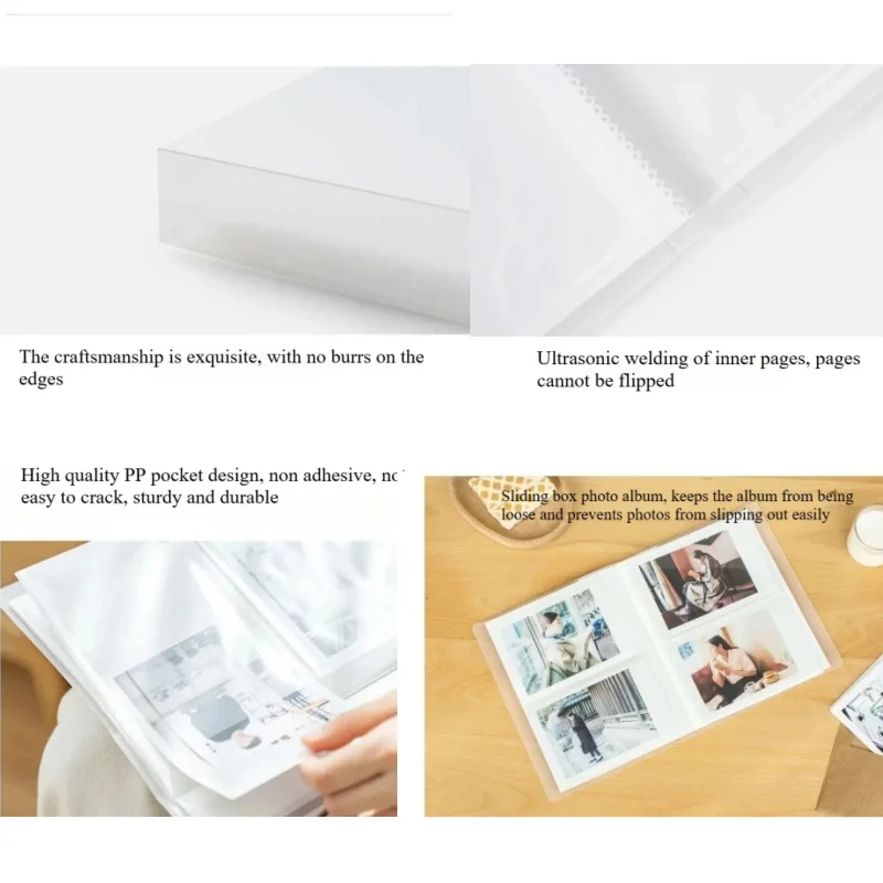 6-inch Large Capacity Photo Album Photo Storage Book Graduation Commemorative Album Card Album Pocket Sliding Box Photo Album
