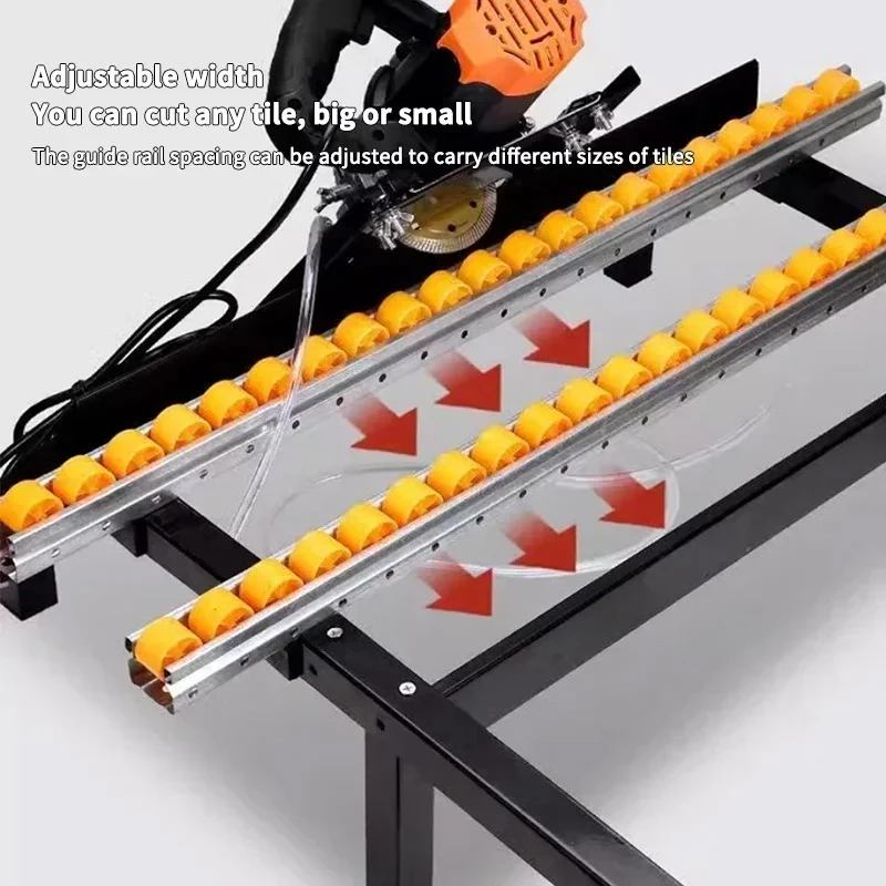 45 Degree Adjustable Ceramic Tile Chamfering Machine Portable Direct Cutting Chamfering Dust-Free Desktop Cutting Machine