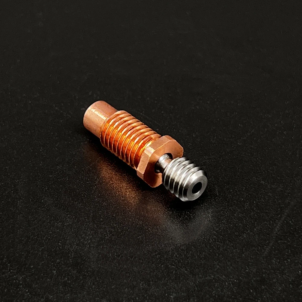 Titanium Alloy Copper E3D V6 Throat Heat Break All-Metal V6 HOTEND Throat 3D Printer Accessories For 1.75mm E3D Heater Block