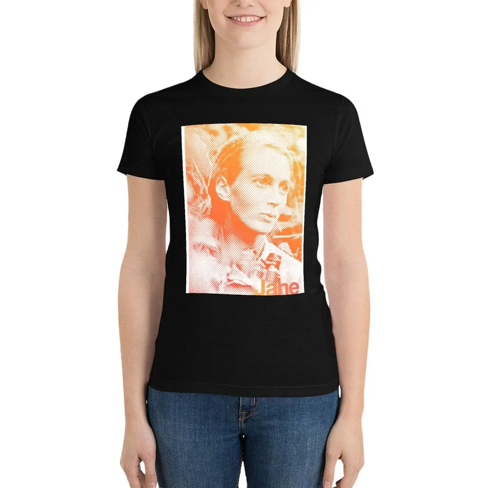 Jane Goodall T-Shirt vintage clothes summer top womans clothing