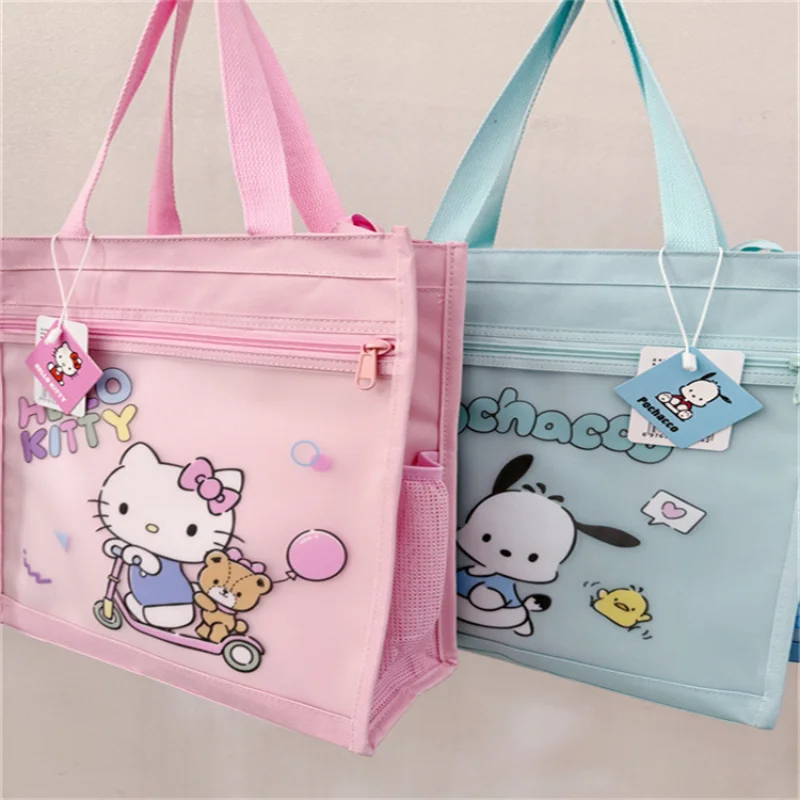 Новинка, школьный портфель для учеников Sanrio hспойли с собакой, мультяшный милый детский Большой Вместительный легкий портфель на одно плечо с мелодией