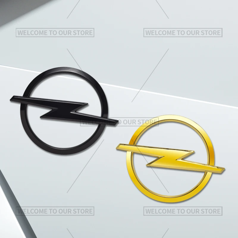 3D Car Styling For OPEL Zafira Astra Mokka Movano Vectra Insignia Emblem Badge Metal Stickers Rear Trunk Decals Auto Accessories view 2