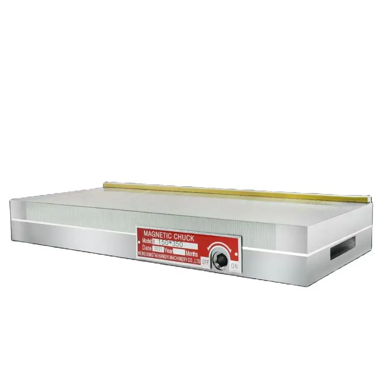 150x350mm Ultrapowerful Grinder Sucker Cnc Permanent Magnetic Detail Disk Flat Plate Dense Brass Magnetic Table
