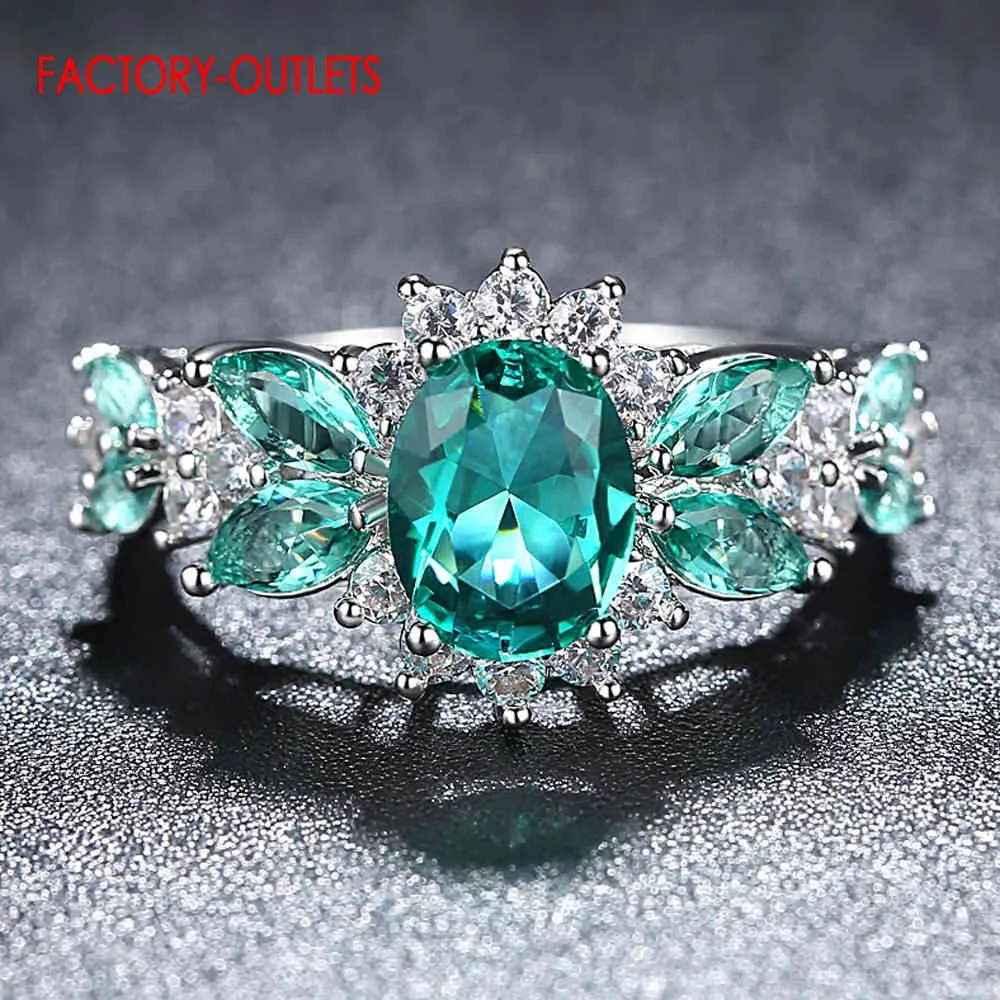 High Quality Sparkling CZ Finger Rings Original 925 Sterling Silver Ring For Women Shiny Female Fashion Jewelry Drop Shipping