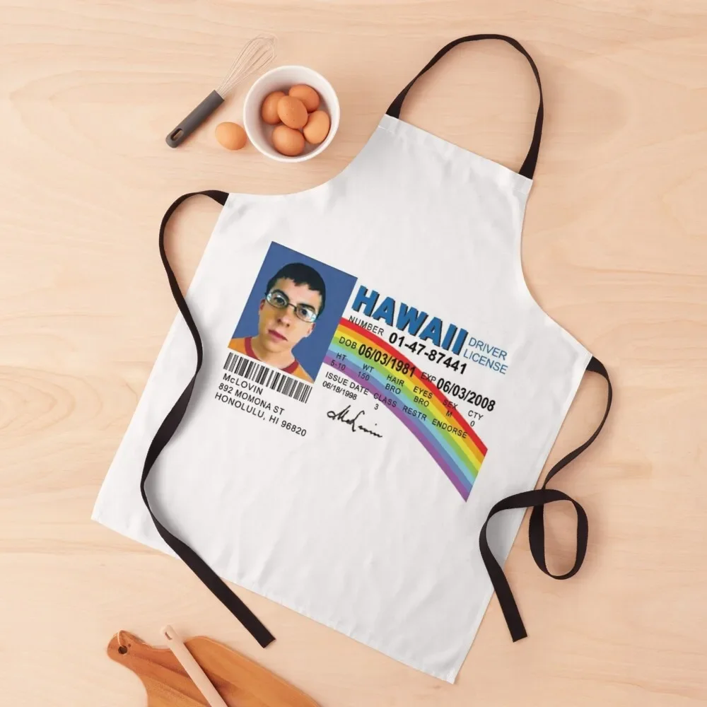 McLOVIN Apron nail tech supplies Chef jacket men Kitchen And Household Goods Apron