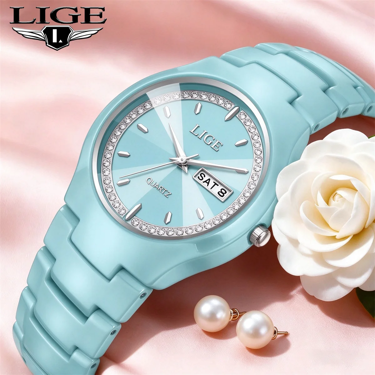 Luxury Watch Top 10 - Relógio feminino elegante e luxuoso da
