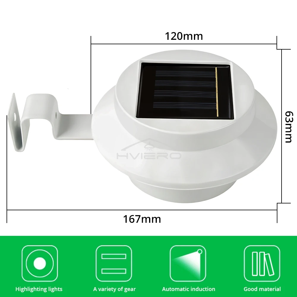 Balcon décoration ambiant voie lumières solaire lumière LED extérieur jardin clôture mur nuit lampe Patio décoratif lustre IP65