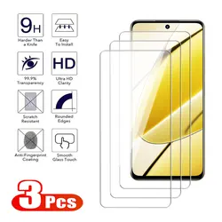 3Pcs 100D Full Cover Tempered Glass For Realme 11 10 9 8 Pro Plus 4G 5G Speed Screen Protector Transparent Protection glass Film