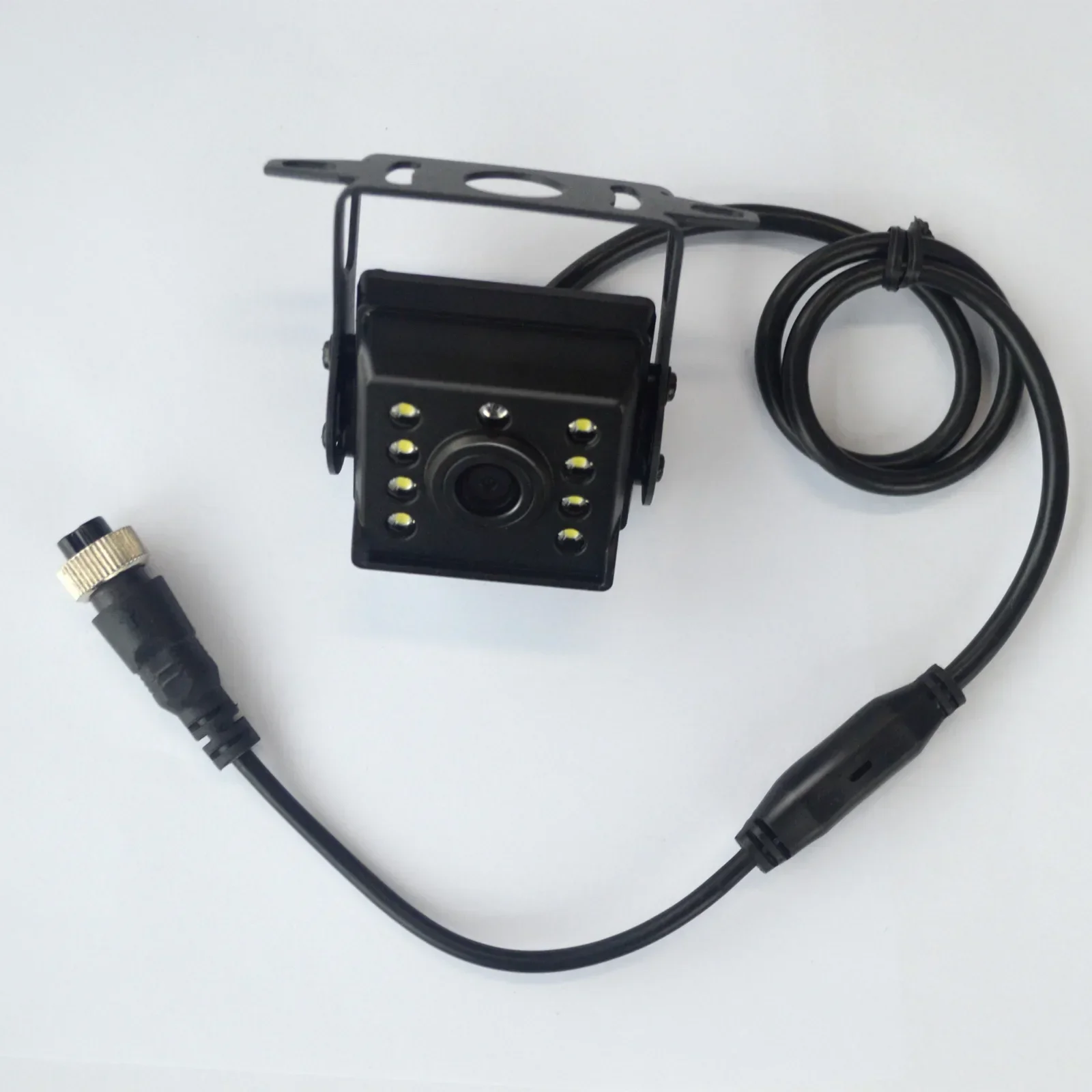 4PIN RCA Reverse Rear View Backup Camera Parking Assist System IR Night Vision Safety Cam for Lorry Truck RV Pickup Trailer
