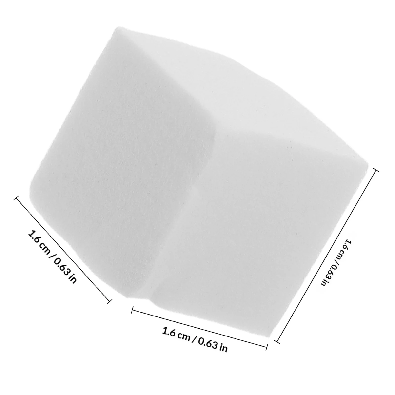 Mini blocs d'éponges pour Nail Art, 50 pièces, petits blocs de manucure carrés, mélange dégradé, multi-faces, antiadhésifs, pour vernis à ongles, maquillage