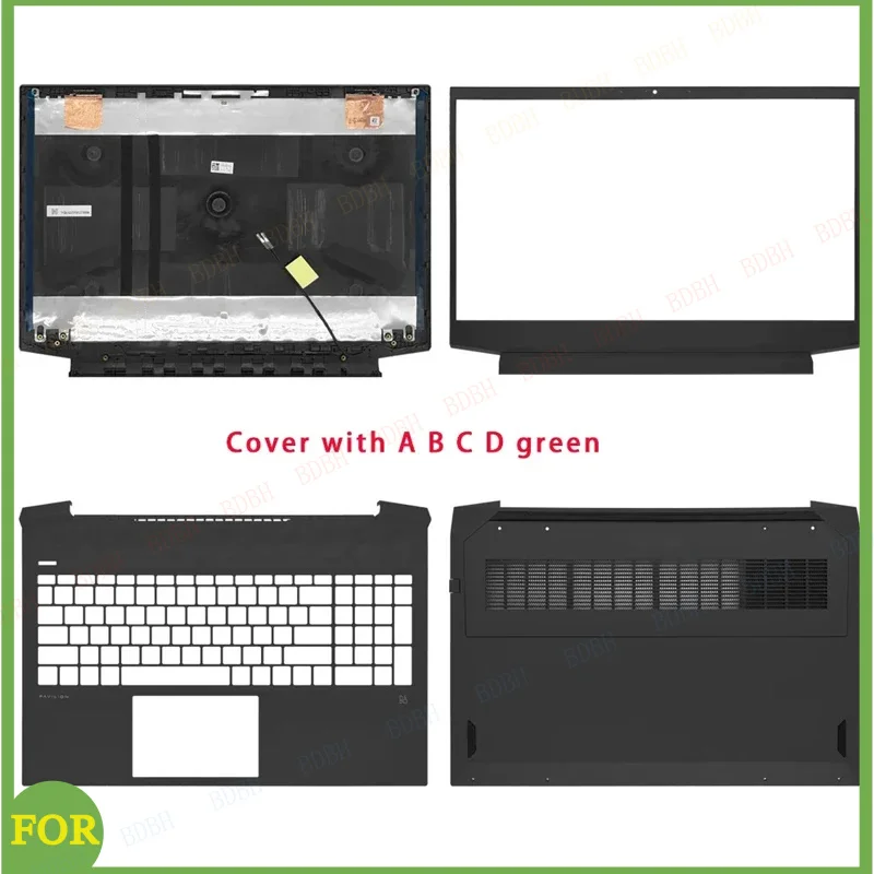 Suitable for Shadow Elf 6 MAX TPN-Q241 16-A laptop LCD screen top cover, front panel bottom shell palm rest, keyboard ABCD cover